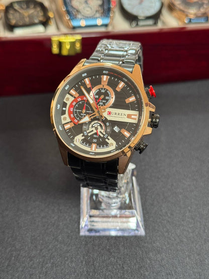 Reloj Curren 8415 Edition - Cronógrafo Deportivo Luxury