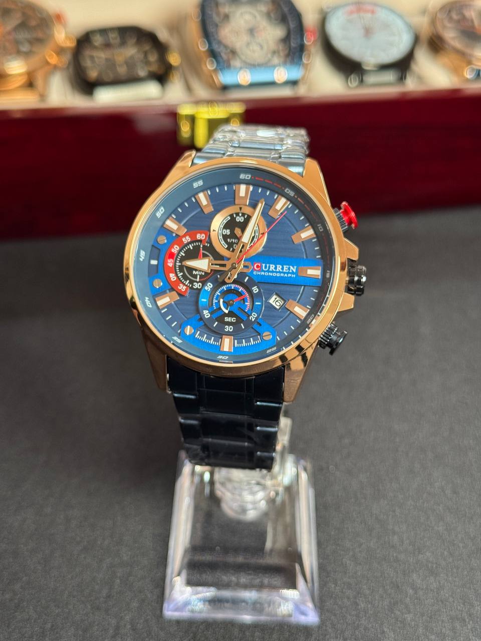 Reloj Curren 8415 Edition - Cronógrafo Deportivo Luxury